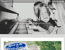 Tablet Screenshot of connorsmusic.ca
